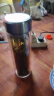 【⭐京东物流配送】高硼硅双层玻璃杯大容量泡茶杯水杯子茶水分离 【双层加厚】茶杯 350ml 1只 实拍图
