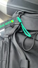 KOLON SPORT可隆轻户外双肩背包 徒步露营通勤防泼水耐磨18L ECHO 1984 黑色 实拍图