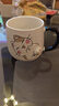 品喻（PINYU）杯子马克杯咖啡杯陶瓷杯高颜值水杯家用大容量带盖勺冲泡杯小黄猫 实拍图