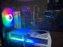 先马（SAMA）冰晶1S 12cm机箱散热风扇 液压轴承/三色定彩/轴心发光/LED散热风扇/安静低噪音/大4D接口 实拍图