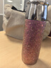 飞剑（FEIJIAN）纯钛保温杯高档焖茶杯茶水分离养生泡茶水杯商务办公礼品钛杯定制 海棠粉390ml 实拍图