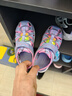 Skechers斯凯奇夏季童鞋女童凉鞋包头护脚透气魔术贴沙滩鞋公主鞋302721L 实拍图