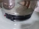 利仁（Liven）电饼铛家庭用电煎锅304不锈钢0涂层电饼档32cm加大85mm加深三明治机早餐机DJG-J3285 实拍图