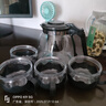 【京东物流】茶壶套装整套茶具大容量玻璃茶杯带滤网耐高温泡茶具 1000ML一壶+四杯套装 实拍图