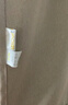 金蝉窗帘遮光轨道挂钩式卧室高级感窗帘家用遮光防晒 奶茶色 130*180 实拍图