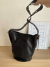GUSKI包包女包2025新款品牌女士真皮斜挎单肩腋下水桶包生日礼物送女友 黑色【Black】 实拍图