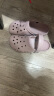 crocs卡骆驰洞洞鞋贝雅男鞋女鞋轻便耐磨一脚蹬拖鞋休闲鞋|10126 卵石色-2V3 40 (250mm) 实拍图