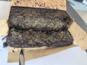 福茗源茶叶黑茶 安化黑茶 陈香1000g2017年砖茶礼盒陈金花茯砖茶熟茶 实拍图