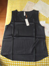 金三塔背心小衫女真丝圆领可外穿上衣YSFDB704 黑色7100 XL 实拍图