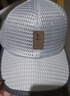 OIMG帽子男夏款网状透气遮阳帽休闲防晒网帽青年中年棒球帽时尚鸭舌帽 浅灰色 可调节 实拍图