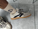 马登60S复古慢跑鞋经典撞色德训鞋男运动休闲鞋舒适透气板鞋防滑鞋 麦浪白   42 (260mm) 实拍图
