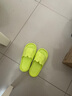 IQGD凉拖鞋男拖鞋休闲外穿洗澡新款防滑居家可爱夏季沙滩 绿色 36-37 实拍图