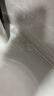 海昌H2O进口月抛隐形眼镜6片装 透明近视眼镜轻薄透氧舒适无感 450度 实拍图