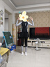 梵迪拉（F.DYRAA）游泳衣女分体防晒长袖长裤潜水泡温泉女士泳装五件套14011灰色L 实拍图