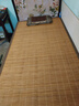 凉席竹席夏季冰丝席可折叠学生宿舍单人草席双面家用冬夏两用席子 天然醇竹席-直筒【无枕套】 适合1.0米床（100x190cm） 实拍图