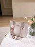MILDREN KROE轻奢包包女款2025年新款女包单肩托特包七夕情人节礼物送女友老婆 粉色 精美限定礼盒 实拍图