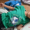 史努比童装男童夏季套装2025儿童纯棉短袖夏款防蚊裤中大童宽松运动衣服 实拍图