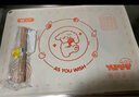 双枪（Suncha）硅胶揉面垫食品级擀面垫70*50 和面板烘焙案板超大升级加厚4件套 实拍图