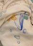 爱贝迪拉 新生婴儿包单产房纯棉襁褓裹布包巾包被四季抱被睡袋95cm单层2条 实拍图