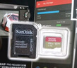 闪迪（SanDisk）512GB TF(MicroSD)内存卡 4K极速金卡A2 V30 U3行车记录仪 运动相机无人机 监控存储卡 读190MB/s 实拍图