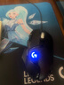 罗技（G） G502 HERO主宰者游戏鼠标电竞鼠标有线RGB机械配重竞技FPS吃鸡宏cf送男友男生礼物 G502HERO+KDA女团桌垫 实拍图