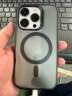 邦克仕（Benks）适用苹果14 Pro手机保护壳 iPhone14 pro防摔磁吸壳 耐磨男女通用款保护套不易沾指纹 黑 实拍图