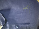 Calvin KleinJeans夏季男士商务休闲通勤ck翻领字母印花短袖T恤POLO衫J319635 CIK-藏蓝色 XL （建议170-190斤） 实拍图