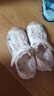 鸿星尔克（ERKE）童鞋男女大小童包头凉鞋儿童魔术贴户外沙滩鞋纯净粉/微晶白35 实拍图
