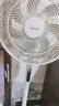 美的（Midea）【劲风酷爽】七叶轻音柔风电风扇家用遥控落地扇台式桌面小型风扇大风力节能立式摇头电扇 SAH30BK 实拍图