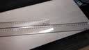 得力（deli）文具6220塑料直尺20cm/30cm/40cm/50cm/60cm多规格尺子学生办公测量工具 【1支】30cm直尺-6230 实拍图
