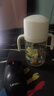 小土豆（potato）PPSU吸管奶瓶一岁以上大宝宝带手柄重力球吸嘴330ml 奶油白 实拍图
