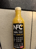 农夫山泉NFC橙汁果汁饮料 100%鲜果冷压榨 橙子冷压榨 900ml*4瓶 礼盒 实拍图