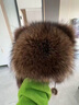 涼汘小浣熊帽子真皮雷锋帽女冬季护耳帽狐狸皮帽子  帽子女时尚洋气 儿童款1-3岁【可调节仿皮草】 实拍图
