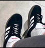 adidas T头鞋 VL COURT复古板鞋德训鞋男女阿迪达斯轻运动   蓝色/亮白/树脂黄(推荐女生选小半码)   40 实拍图