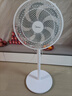 美的（Midea）【品质推荐】七叶轻音柔风电风扇/家用省电落地扇/台式电扇/广角摇头节能宿舍小型风扇 SAE35CA 实拍图