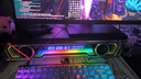 漫步者花再Halo PixelBar深渊字幕歌词音响电脑桌面音箱 自定义屏幕长条有线音箱蓝牙6.0RGB灯效 破晓白 实拍图