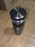 京东京造 保温杯【茶水分离】男女士高档大容量316L不锈钢 金属灰500ml 实拍图