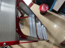 创硕 家用梯人字梯工程梯子铝合金梯货梯架 【五步梯红】加强加固款 实拍图