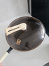 康巴赫铁锅无涂层炒锅精铁炒菜锅电磁炉燃气灶通用锅具32cm 实拍图