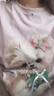 森马（Semir）代露娃|短袖t恤女中长款印花上衣25夏宽松纯棉套头衫109325100032 实拍图