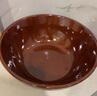 时光旧巷和面盆陶瓷盆老式大号家用揉面盆瓦盆加厚活面发面大碗厨房容器 小号红釉和面盆-33cm【1-3人】 实拍图