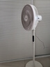 美的（Midea）【幸运草安睡风扇SE】直流变频轻音家用立式遥控电风扇柔风落地扇台式桌面大风量一级能效轻羽扇 实拍图