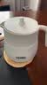 膳魔师（THERMOS）日本原装进口膳魔师保温壶焖泡带茶漏家用不锈钢大容量可团购定制 浅灰色茶壶450ml（赠送壶垫） 实拍图