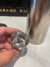 丽贝德商务钛杯保温杯内外纯钛泡茶杯大容量礼盒 皓月银 460ML 实拍图