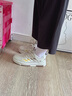 森馬男鞋2025秋季新款休闲百搭小白鞋子男士软底轻便厚底增高板鞋男款 米色 36 实拍图