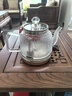 茶皇子（CHAHUANGZI）全自动上水电茶炉玻璃电热烧水壶喷淋式煮茶器茶台嵌入式2025新款电热水壶泡茶专用烧水煮茶一体机 1L 香槟金（三壶款）37×20cm 实拍图