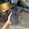 玄皇 【自带镜头膜】苹果14ProMax手机壳iphone14防摔高端透明超薄全包男女款简约硬壳 苹果14Promax【暗紫色】久不发黄+防爆镜头膜 实拍图