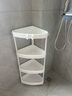 加度 浴室置物架卫生间三角多层收纳架子落地洗澡间厕所转角脸盆架 实拍图