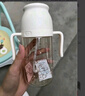 小土豆（potato）儿童水杯PPSU带吸管重力球大宝宝开学饮水杯 300ml 奶白色 实拍图
