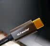 优籁特（ULT-unite） Type-c转HDMI2.1线macbook笔记本电脑外接显示器8K高清投屏同屏 3米 镀金接口【4K@60Hz】编织款 实拍图